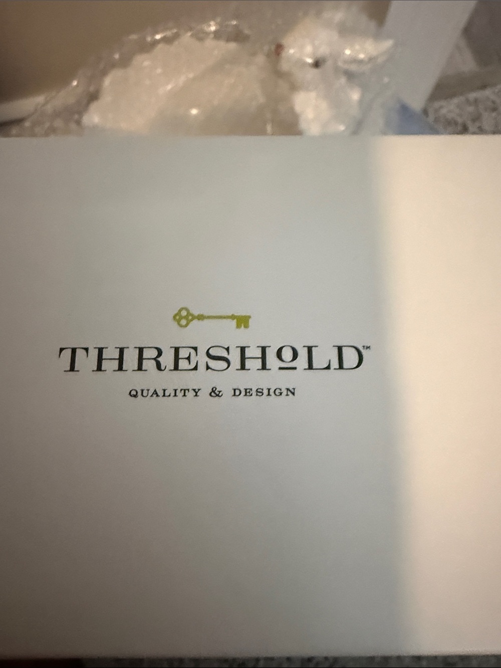 NIB -Threshold Red 'Cocoa' Mug Salt and Pepper Shaker Set with White Whipped Top - Picture 2 of 3